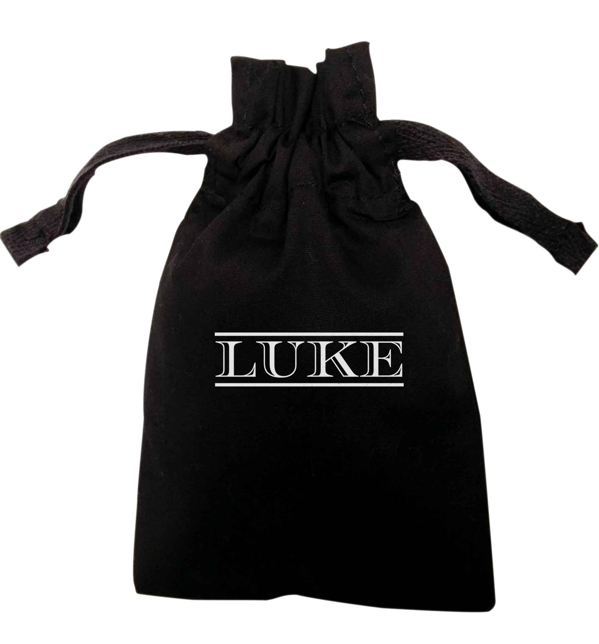 Personalised name | XS - L | Pouch / Drawstring bag / Sack | Organic Cotton | Bulk discounts available!