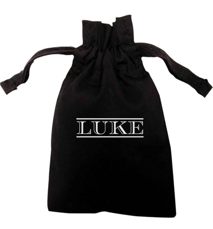 Personalised name | XS - L | Pouch / Drawstring bag / Sack | Organic Cotton | Bulk discounts available!