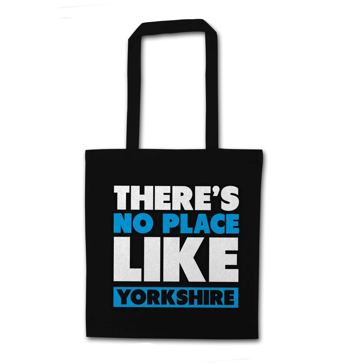 There's no place like Yorkshire black tote bag