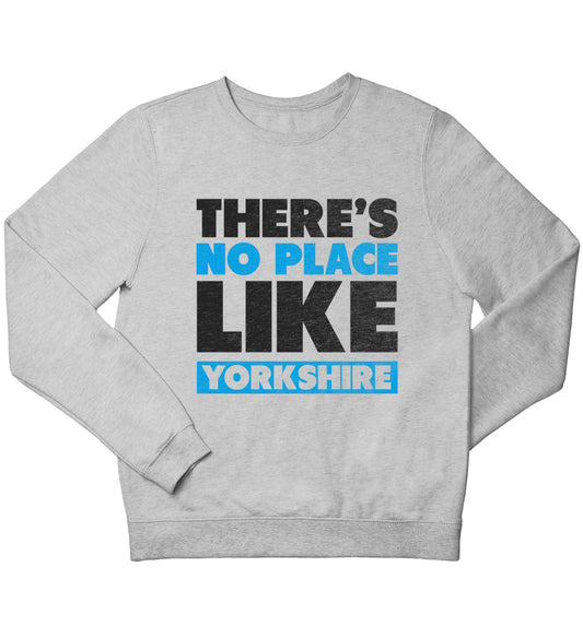 There's no place like Yorkshire children's grey sweater 12-13 Years