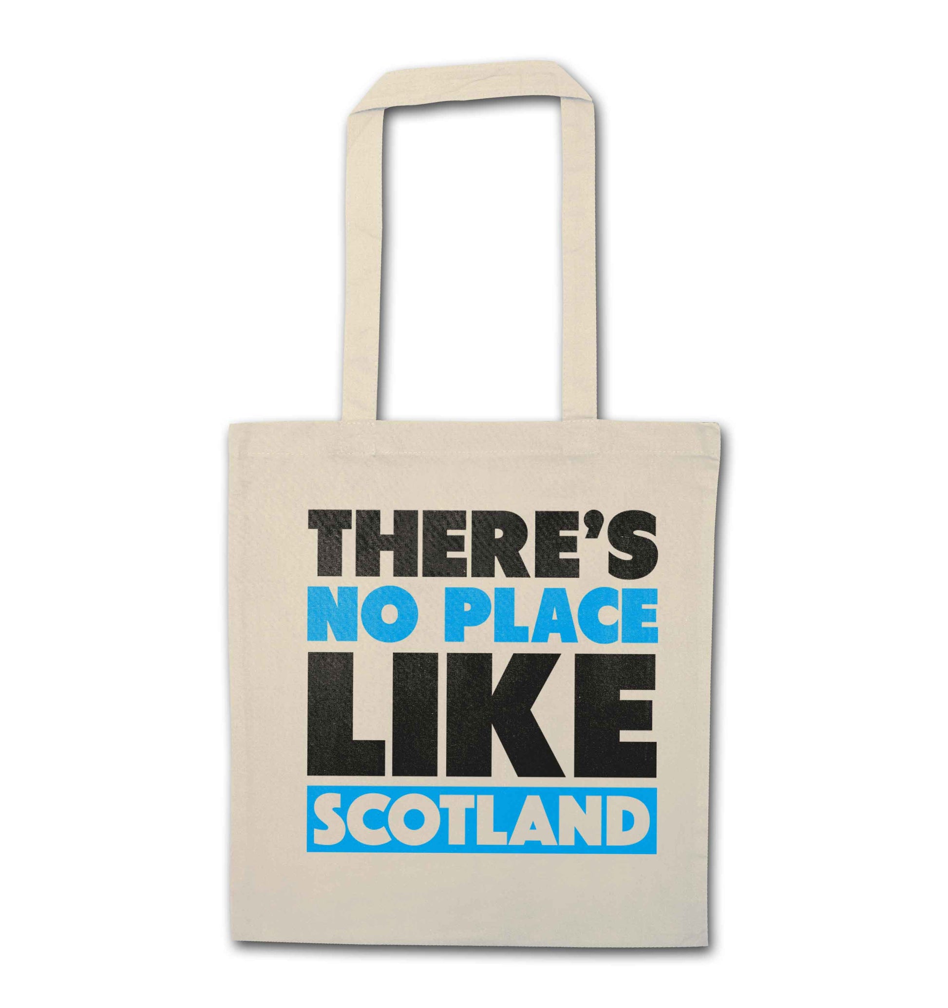 There's no place like Scotland natural tote bag