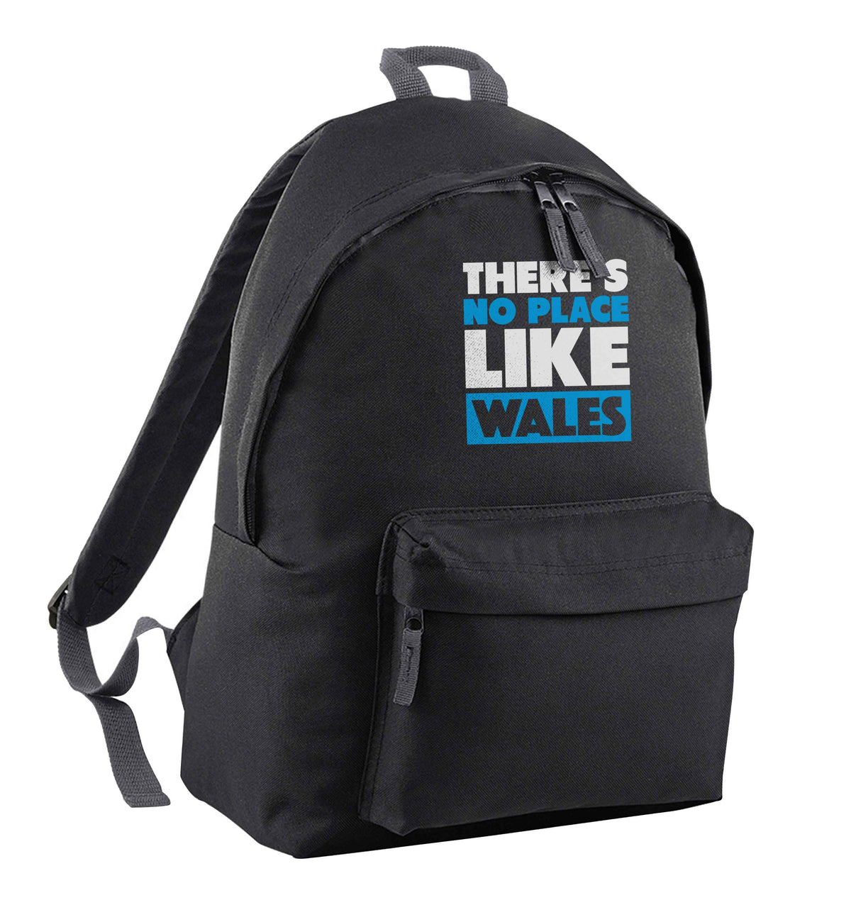 There's no place like Wales black adults backpack