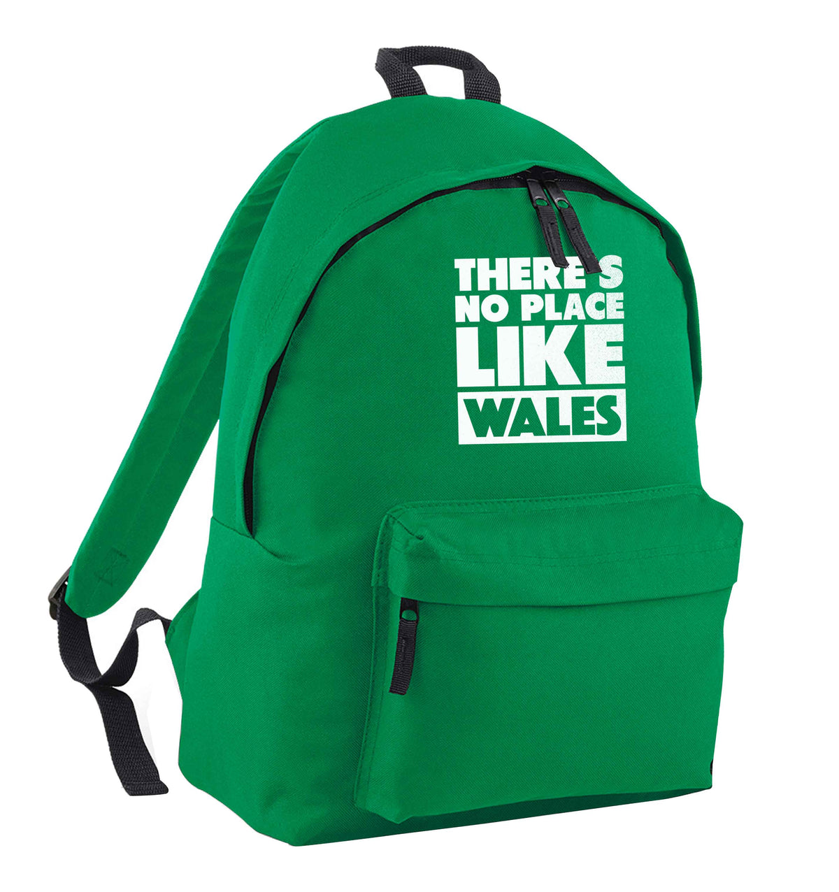 There's no place like Wales green adults backpack