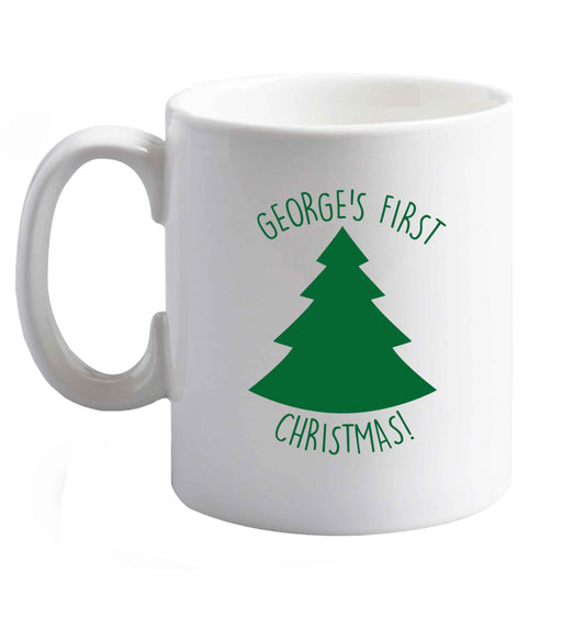 10 oz Favourite Type Pan Pancake ceramic mug right handed