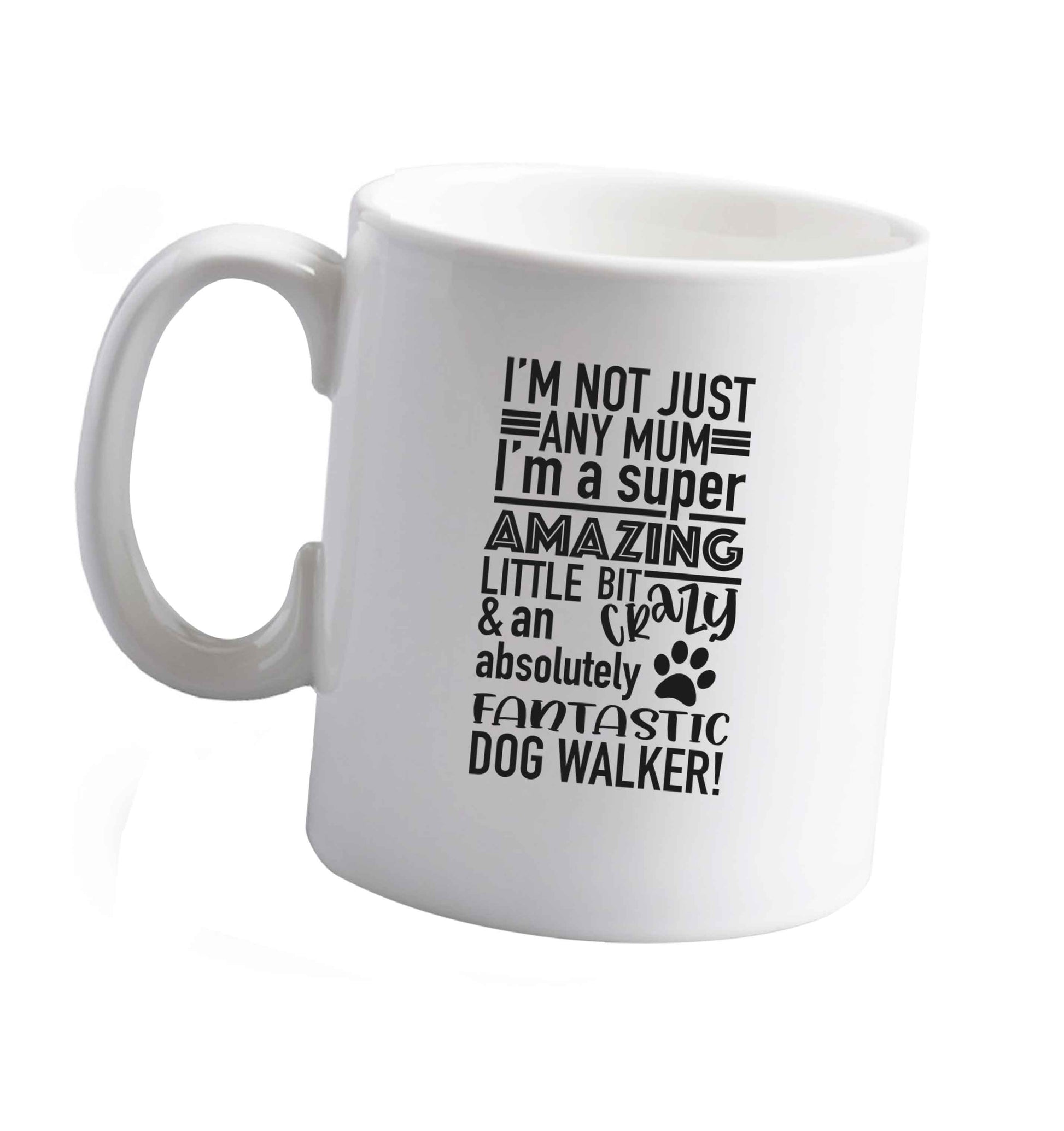 10 oz Tis The Season to Drink Whisky ceramic mug right handed