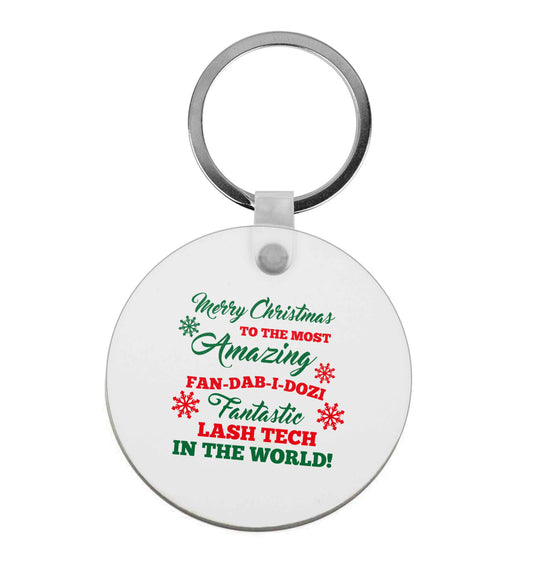 Merry Christmas to the most amazing fan-dab-i-dozi fantasic lash tech in the world | Keyring