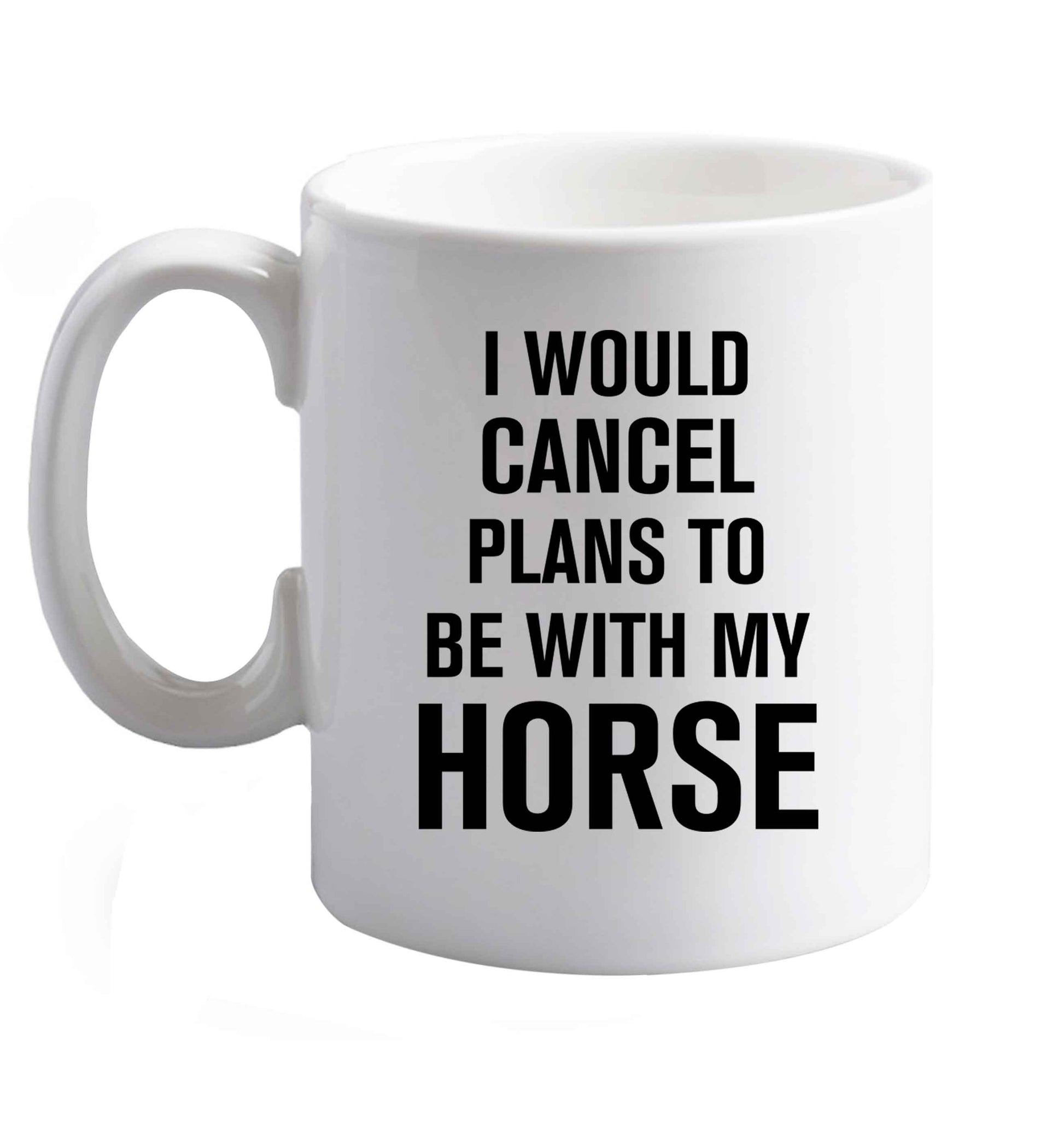 10 oz Favourite Type Pan Pancake ceramic mug right handed