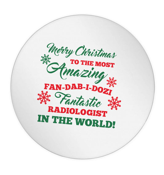 Merry Christmas to the most amazing radiologist in the world! 24 @ 45mm matt circle stickers
