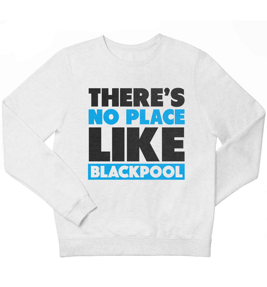 There's no place like Blackpool children's white sweater 12-13 Years