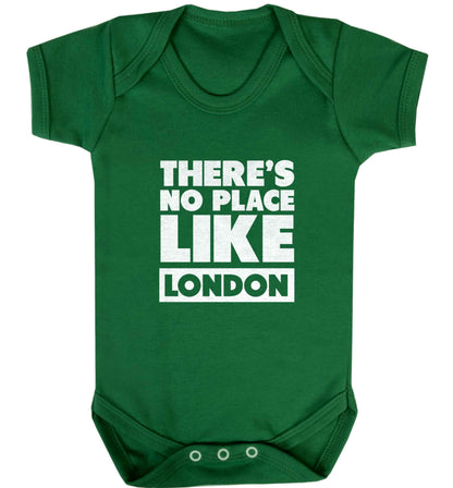 There's no place like England baby vest green 18-24 months