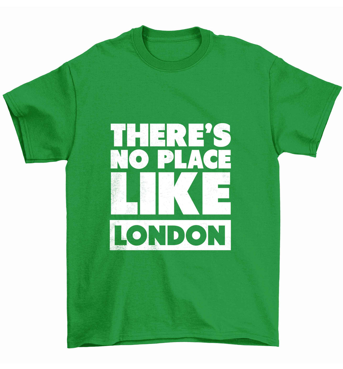 There's no place like England Children's green Tshirt 12-13 Years