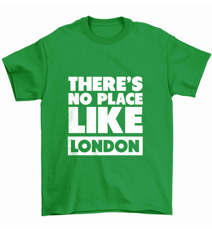 There's no place like England Children's green Tshirt 12-13 Years