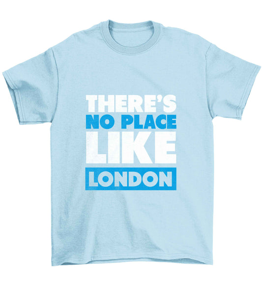There's no place like England Children's light blue Tshirt 12-13 Years