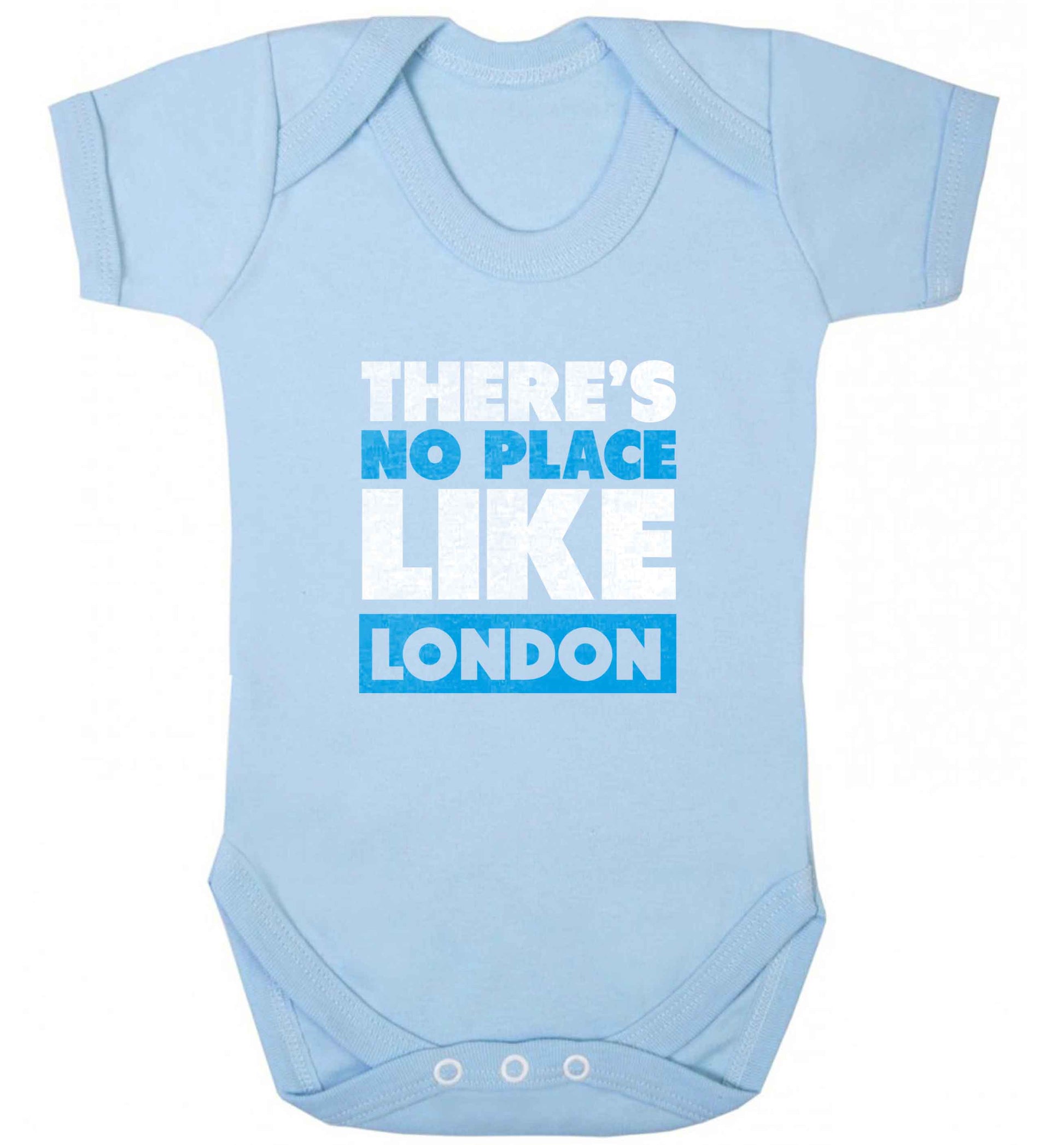 There's no place like England baby vest pale blue 18-24 months