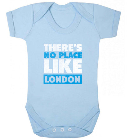 There's no place like England baby vest pale blue 18-24 months
