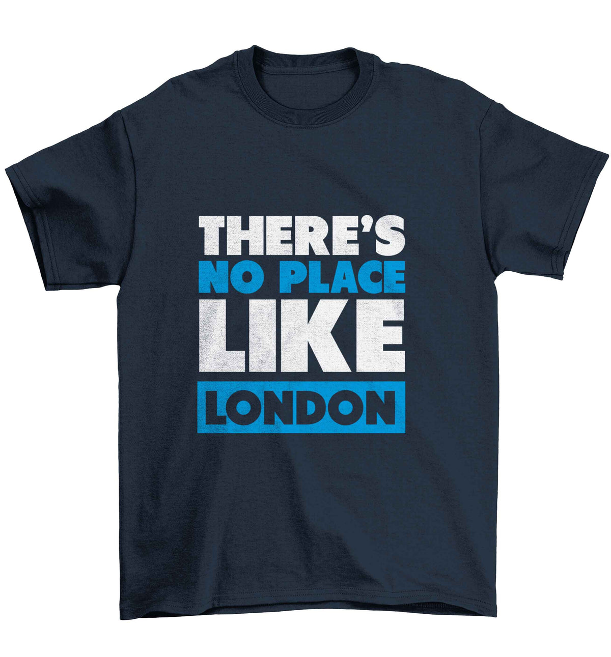 There's no place like England Children's navy Tshirt 12-13 Years