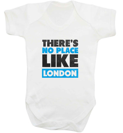 There's no place like England baby vest white 18-24 months