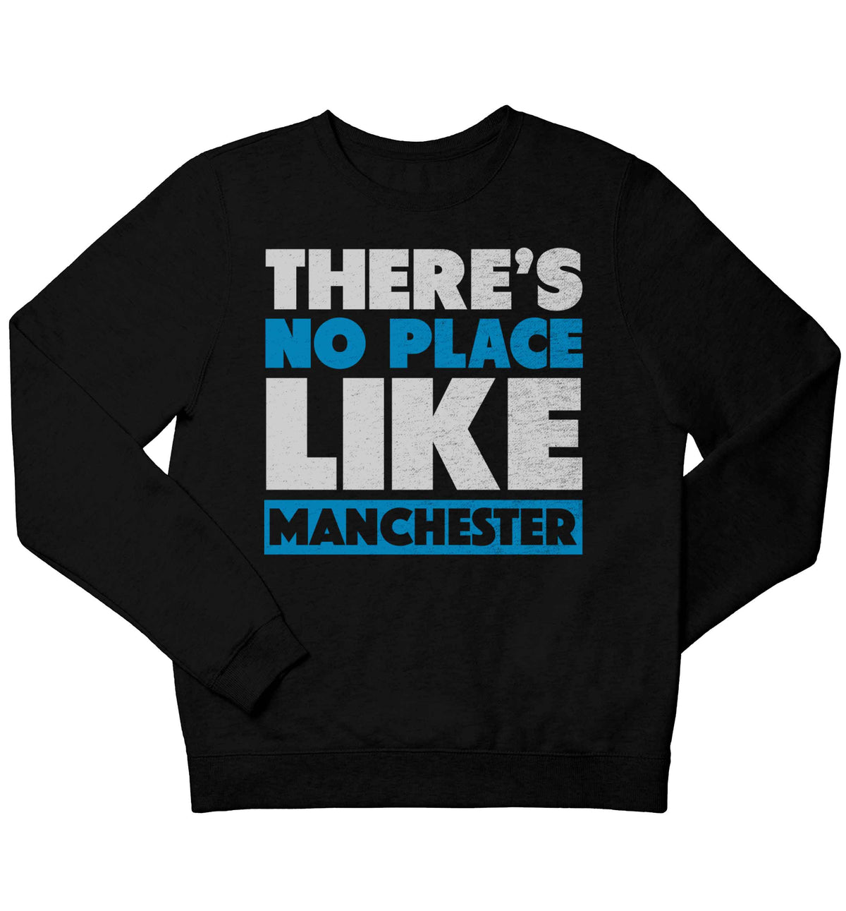 There's no place like Manchester children's black sweater 12-13 Years