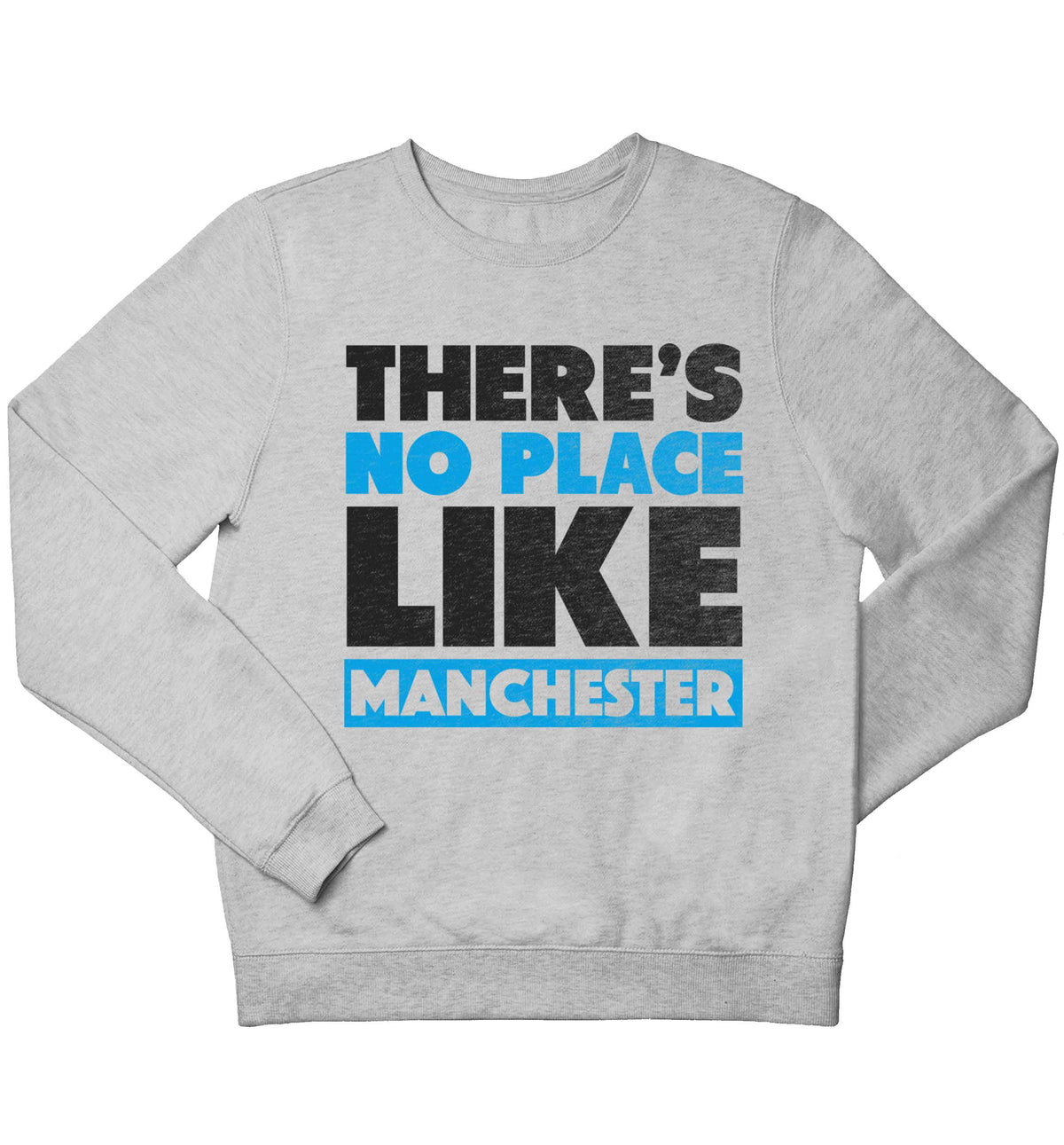 There's no place like Manchester children's grey sweater 12-13 Years