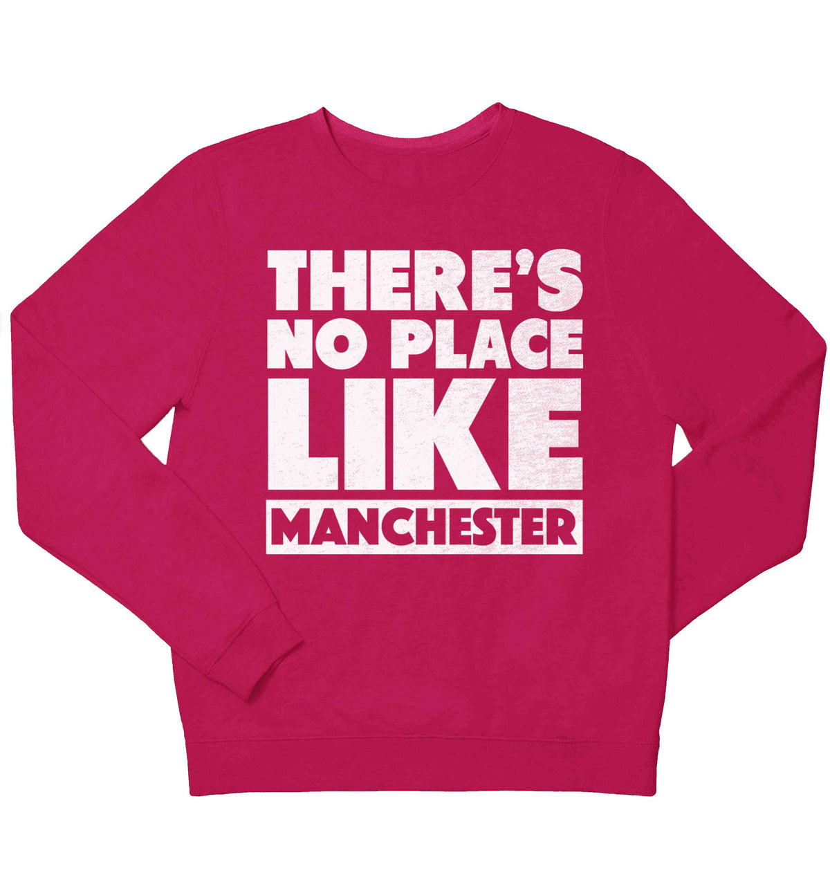 There's no place like Manchester children's pink sweater 12-13 Years