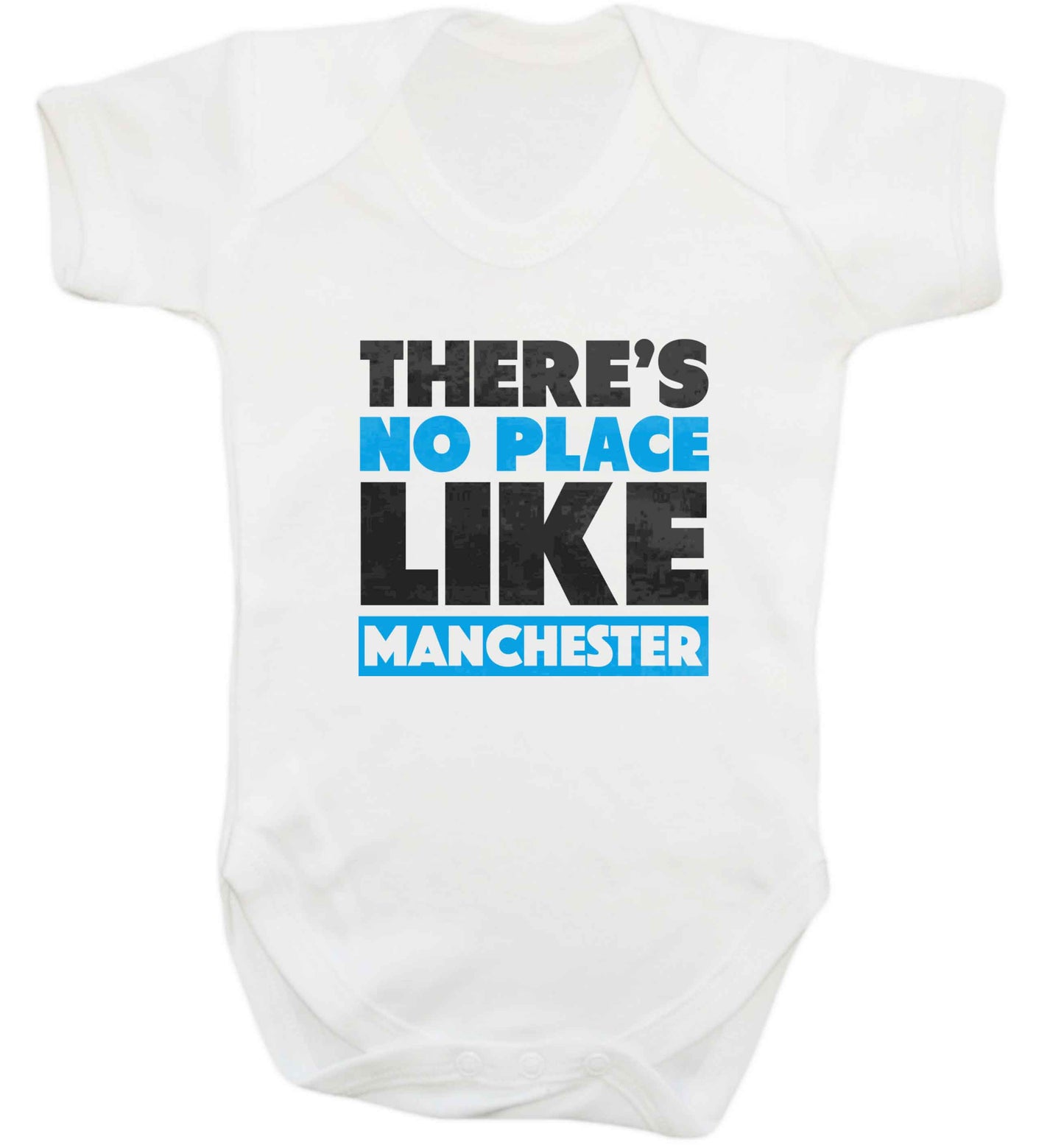 There's no place like Manchester baby vest white 18-24 months