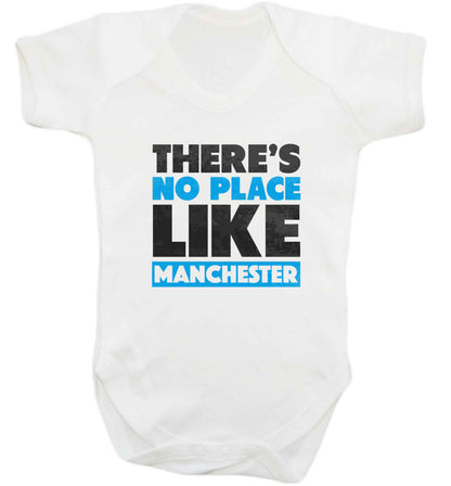 There's no place like Manchester baby vest white 18-24 months