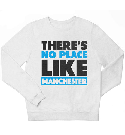 There's no place like Manchester children's white sweater 12-13 Years