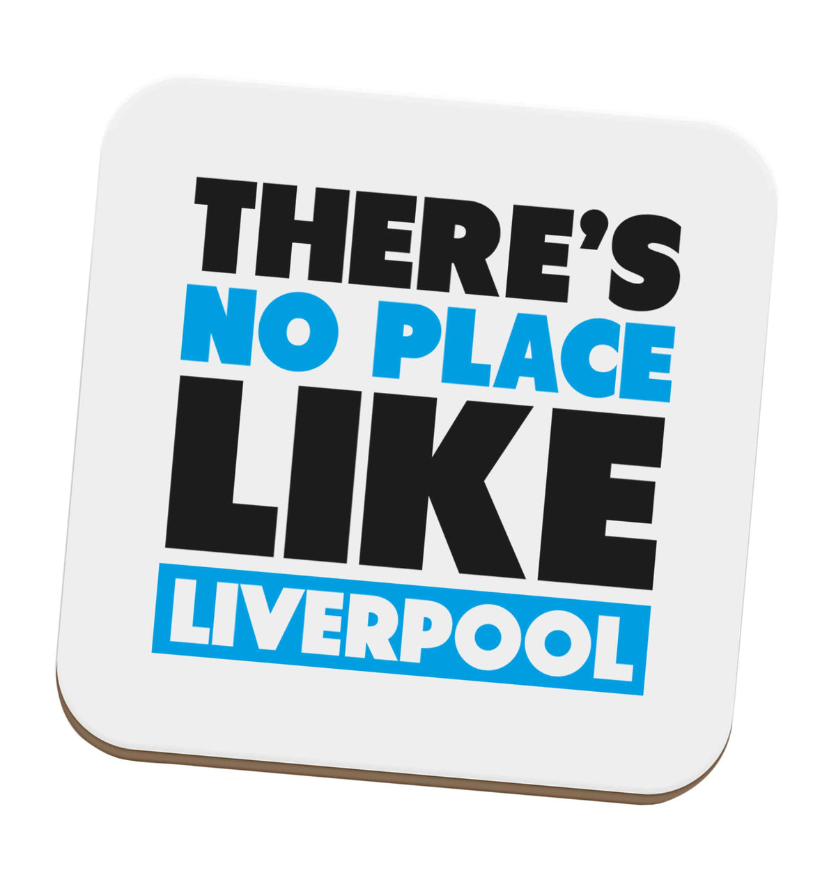 There's no place like Liverpool set of four coasters