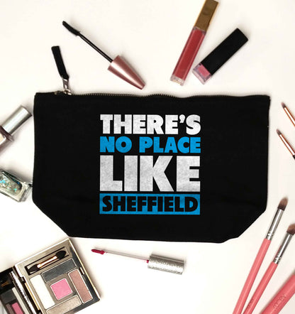 There's no place like Sheffield black makeup bag