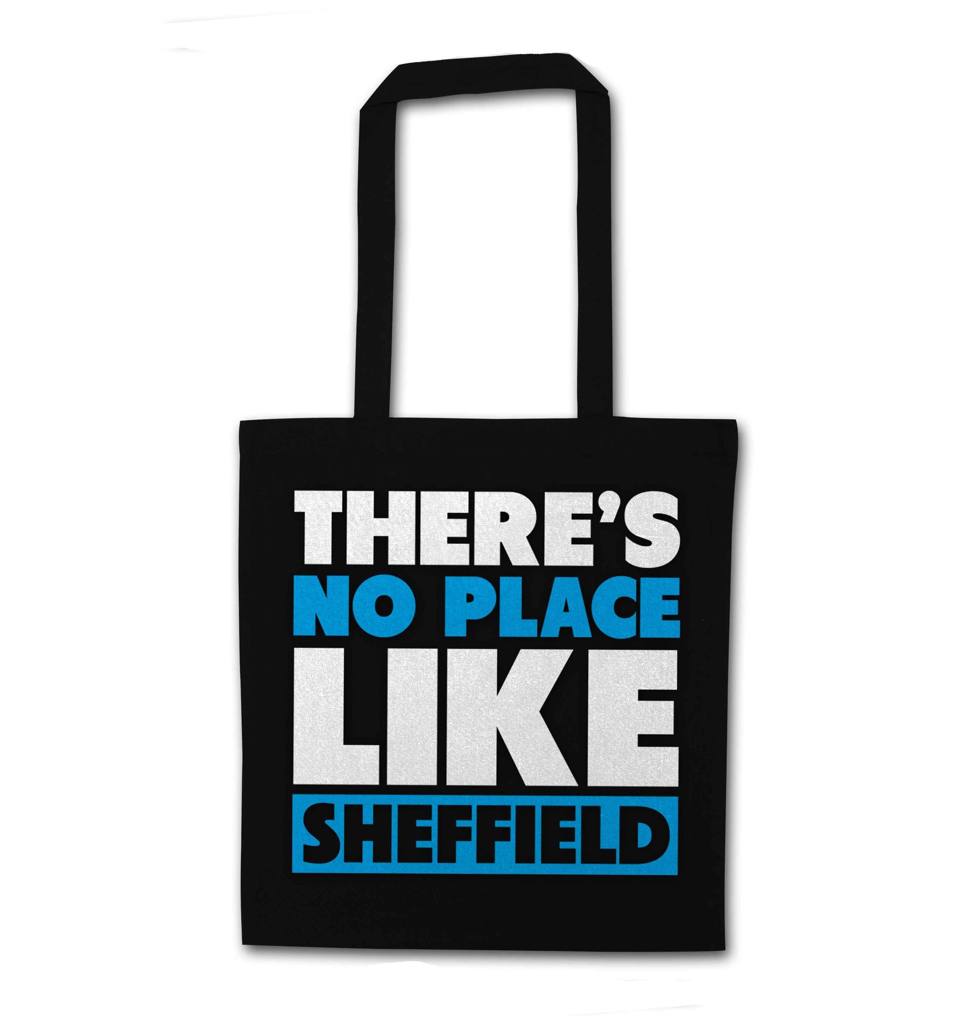 There's no place like Sheffield black tote bag