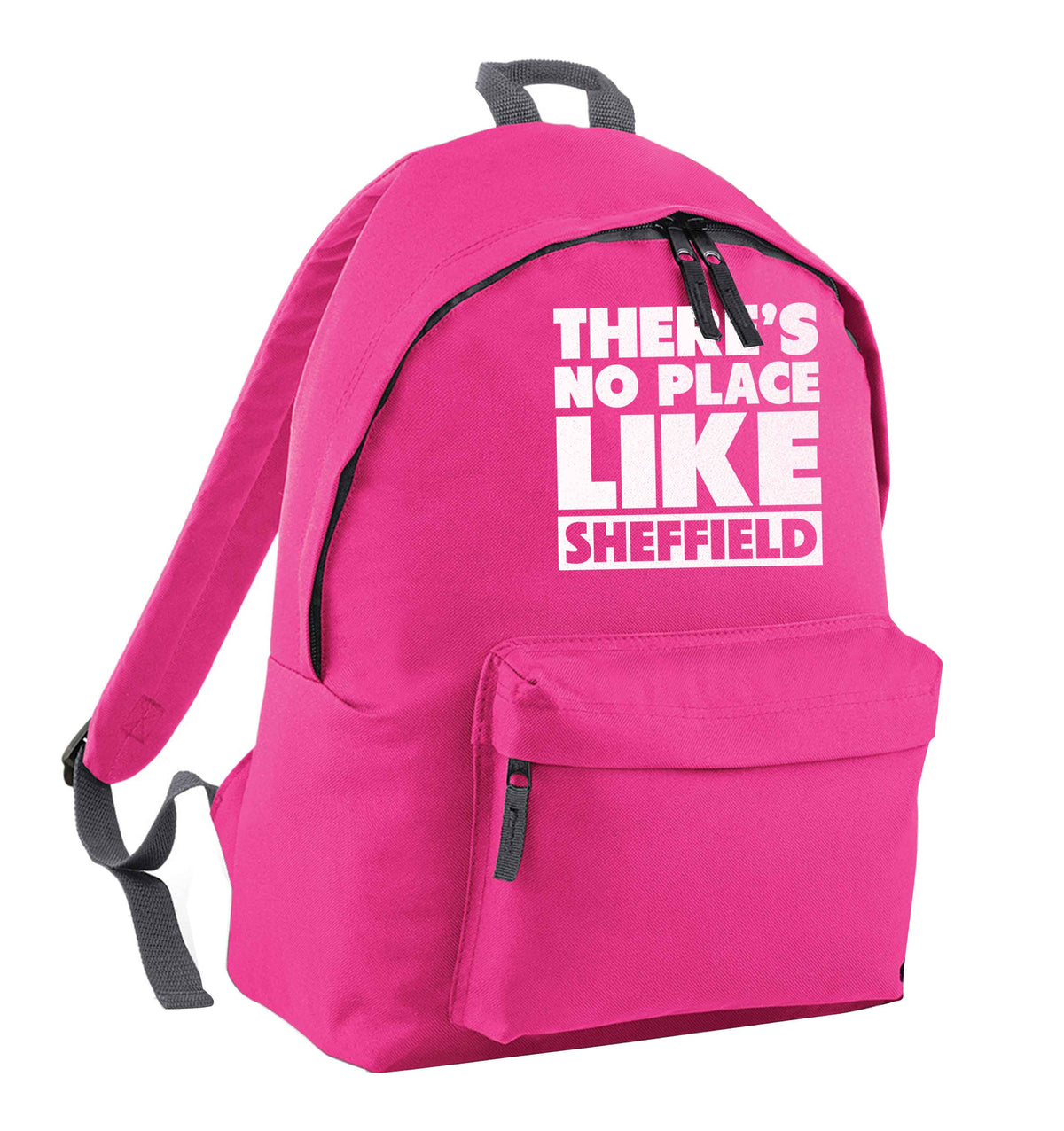 There's no place like Sheffield pink children's backpack