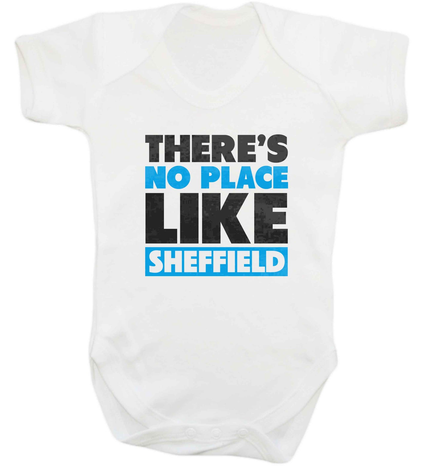 There's no place like Sheffield baby vest white 18-24 months