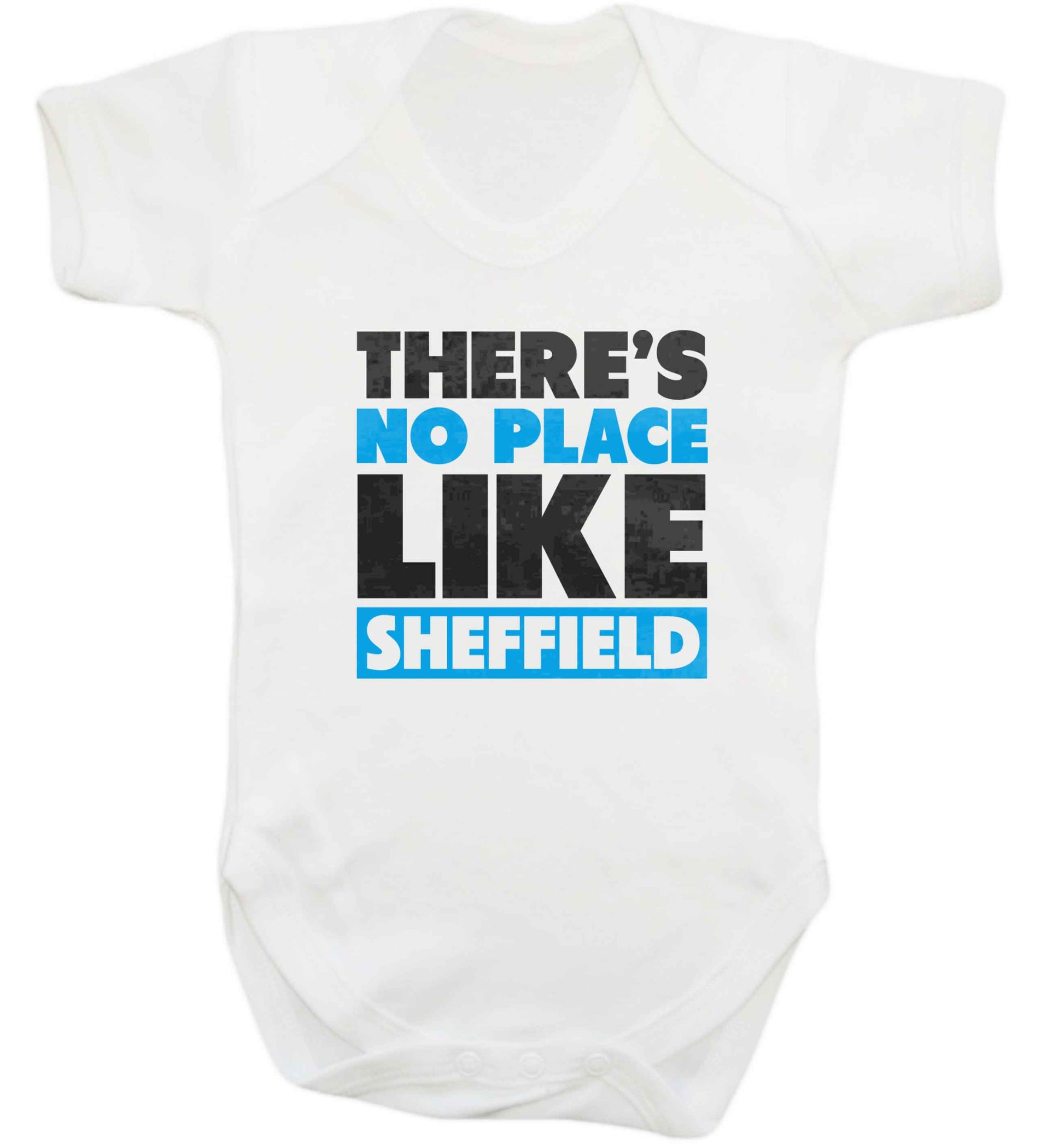 There's no place like Sheffield baby vest white 18-24 months