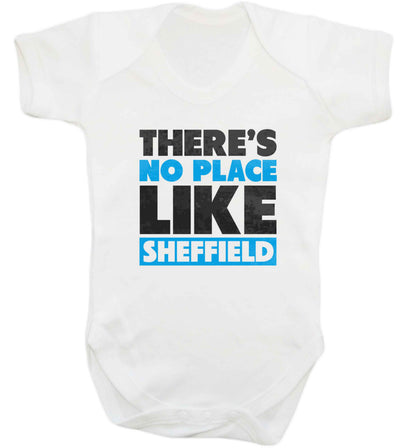 There's no place like Sheffield baby vest white 18-24 months