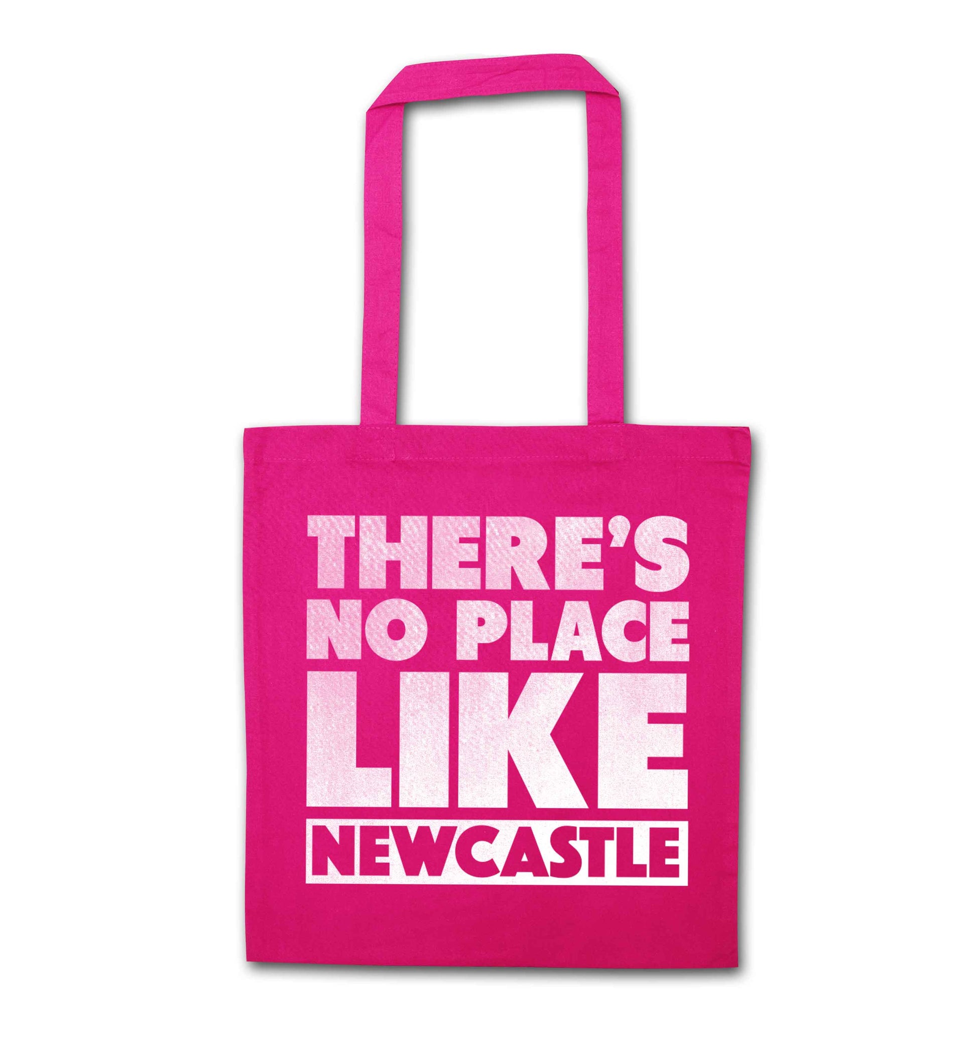 There's no place like Newcastle pink tote bag