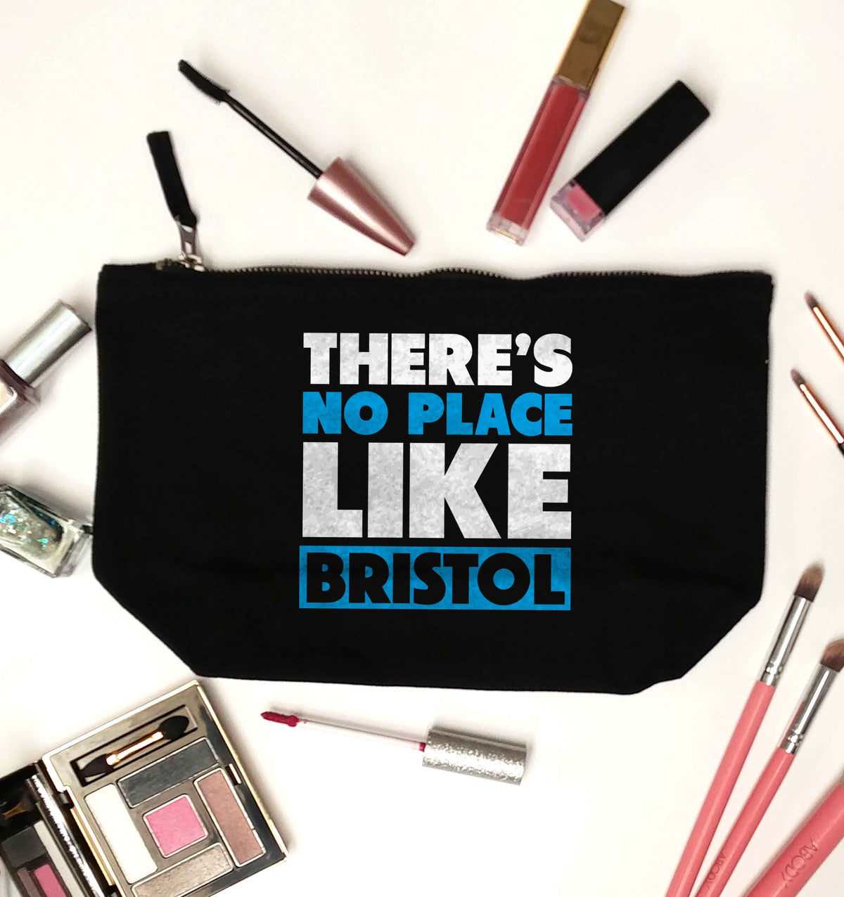 There's no place like Bristol black makeup bag