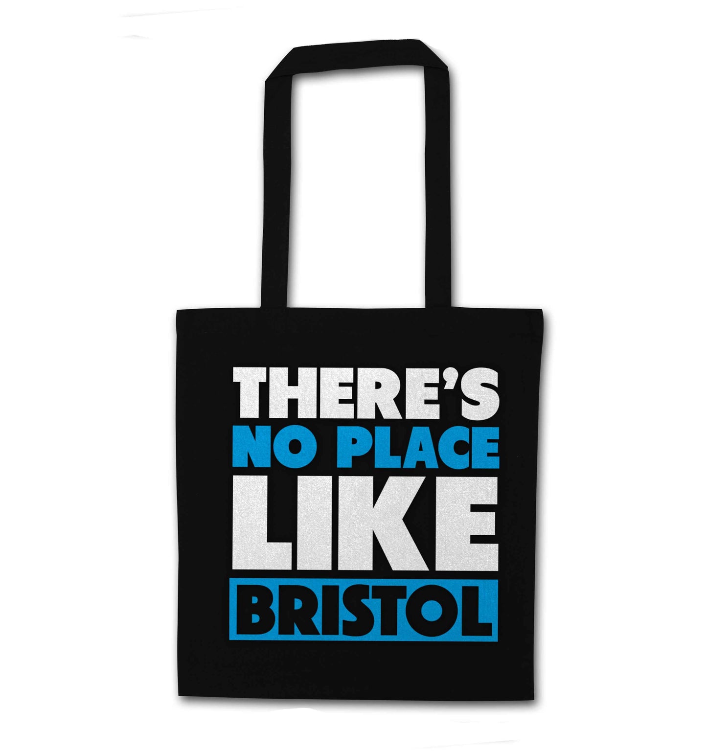 There's no place like Bristol black tote bag