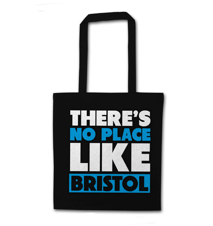 There's no place like Bristol black tote bag