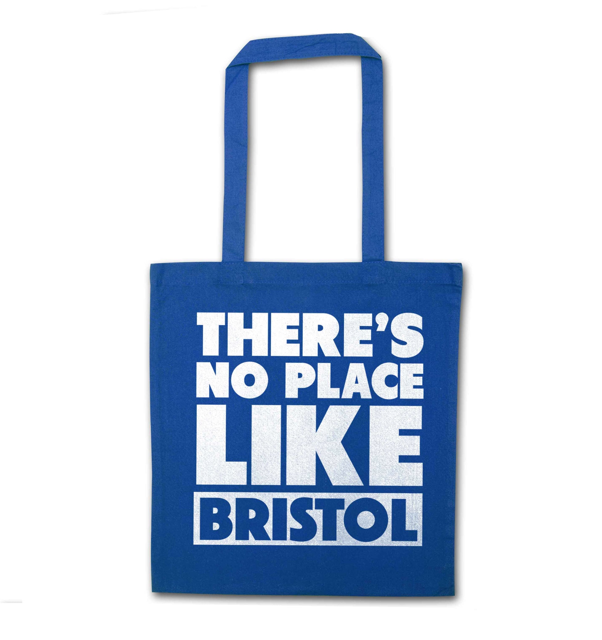 There's no place like Bristol blue tote bag