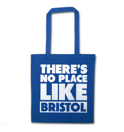 There's no place like Bristol blue tote bag