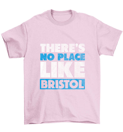 There's no place like Bristol Children's light pink Tshirt 12-13 Years
