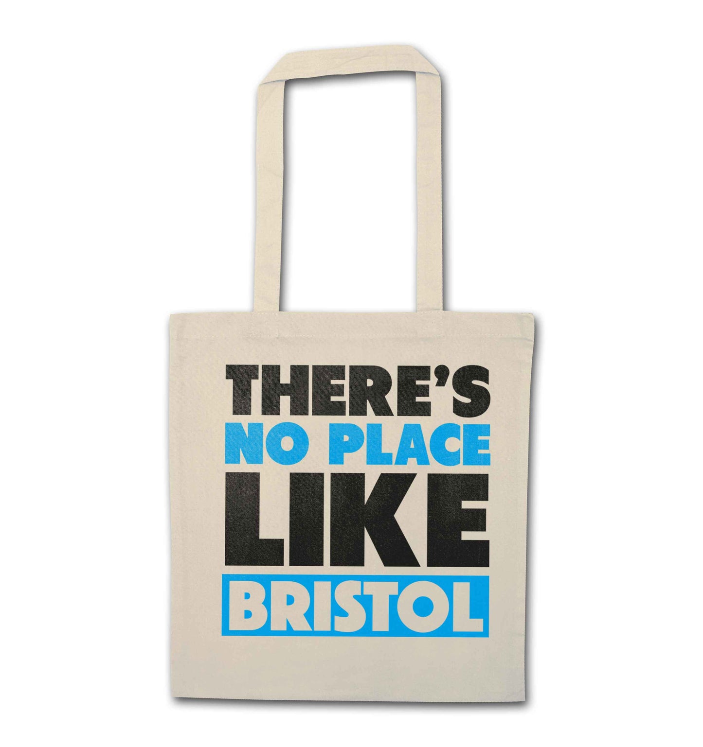 There's no place like Bristol natural tote bag
