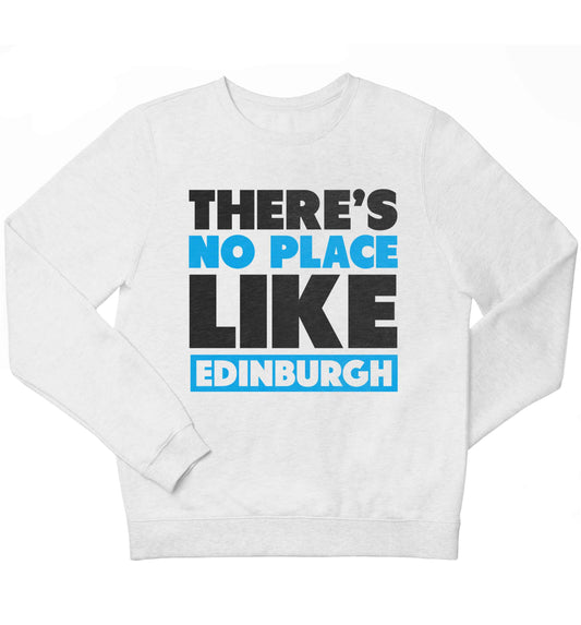 There's no place like Edinburgh children's white sweater 12-13 Years
