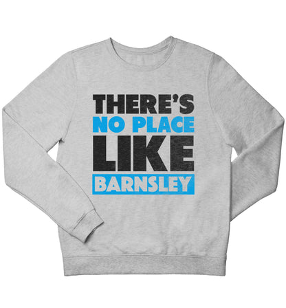 There's No Place Like Barnsley children's grey sweater 12-13 Years