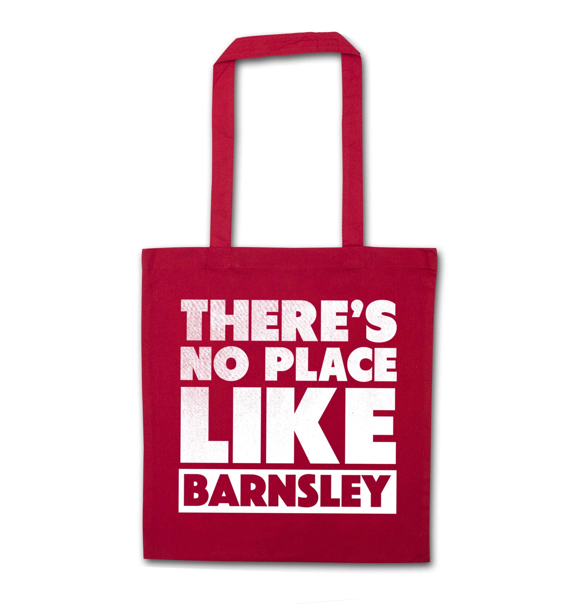There's No Place Like Barnsley red tote bag