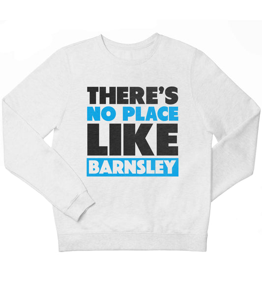 There's No Place Like Barnsley children's white sweater 12-13 Years