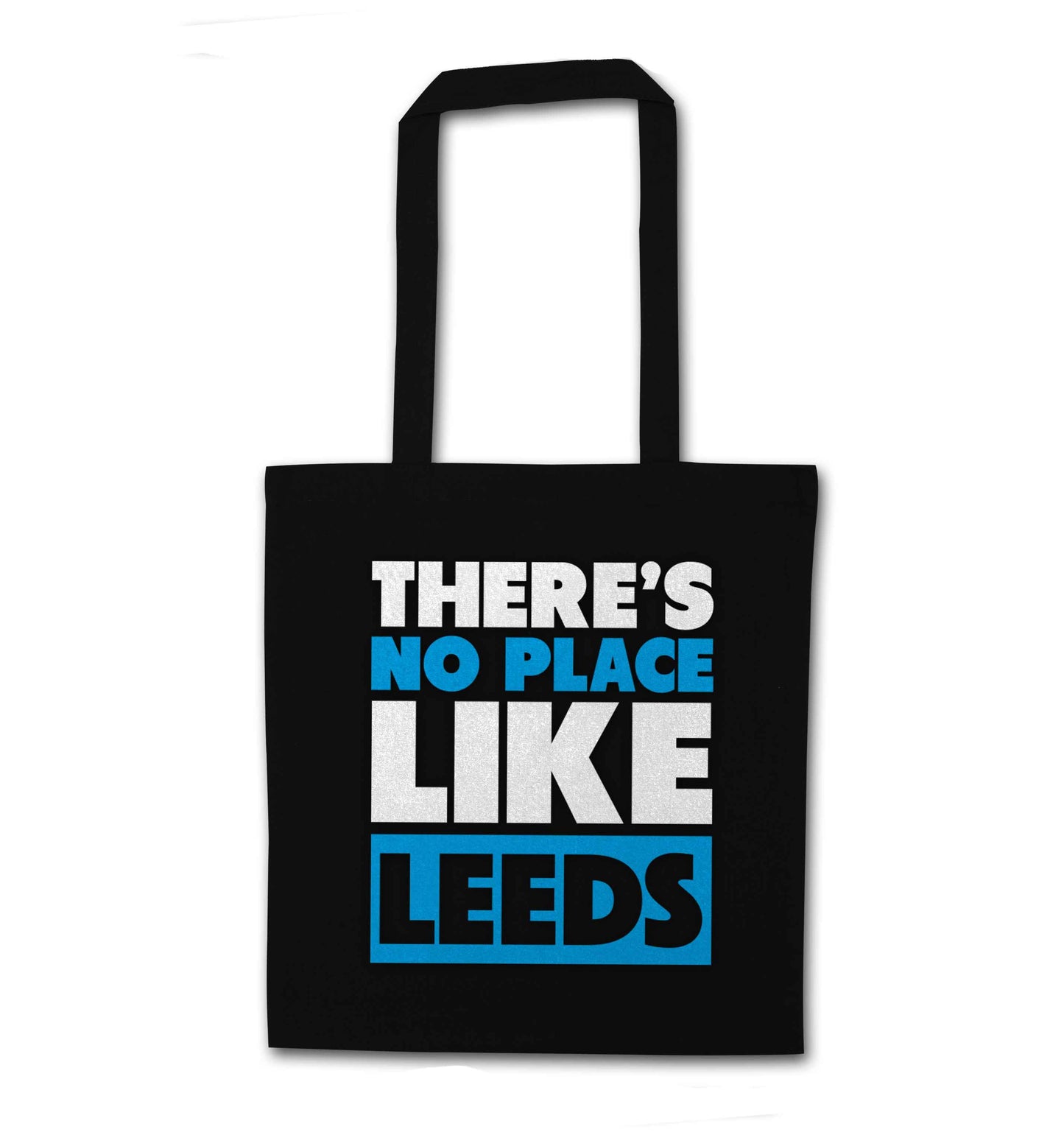 There's no place like Leeds black tote bag