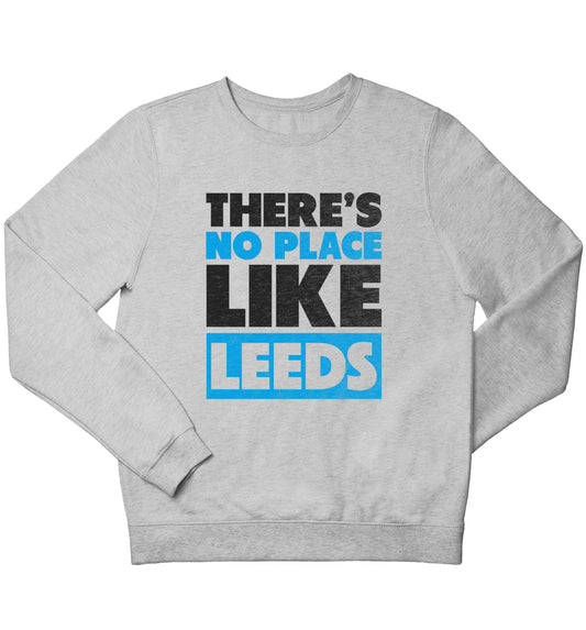 There's no place like Leeds children's grey sweater 12-13 Years