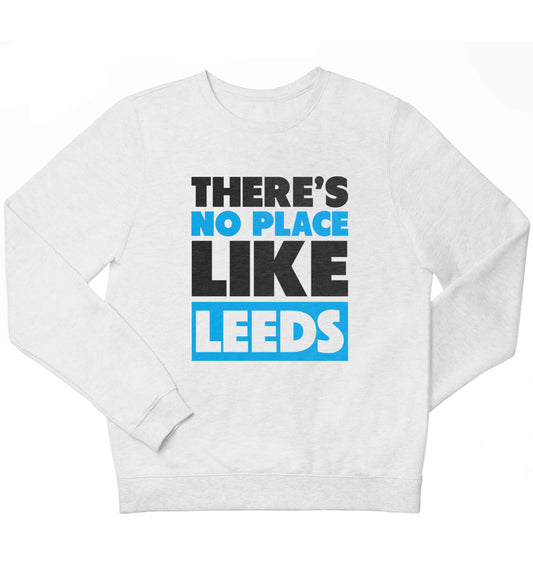 There's no place like Leeds children's white sweater 12-13 Years