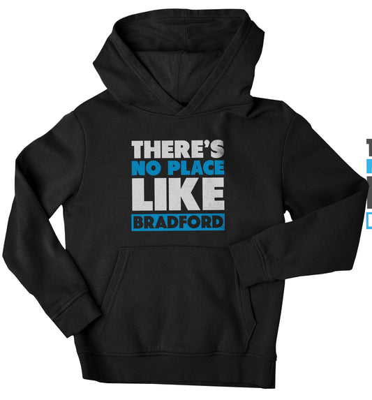 There's no place like Bradford children's black hoodie 12-13 Years